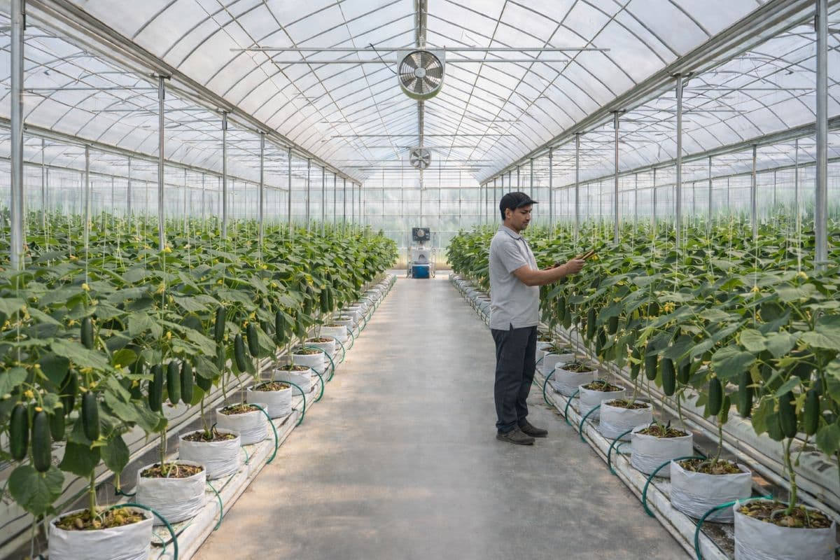 Arun & Meera's Hydroponic Cucumber Venture